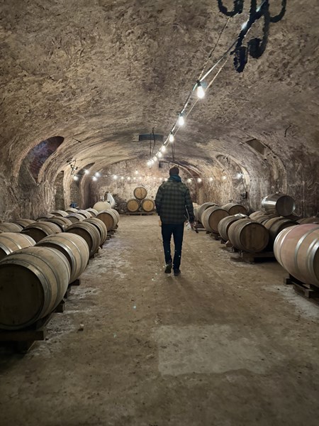 <p>Druene h&aring;ndh&oslash;stes i sm&aring; kasser og presses p&aring; en tradisjonell Coquard-presse. Maxime blender f&oslash;rste- og andrepressingen ettersom han liker kroppen som andrepressingen tilf&oslash;rer vinene. Basevinene spontanfermenteres p&aring; 205-liters eikefat, hovedsakelig fra Tonnellerie de Champagne Cauroy-l&egrave;s-Hermonville, en leverand&oslash;r som bruker lokale eiketr&aelig;r til produksjonen. Modningen gjennomf&oslash;res med h&oslash;y grad av presisjon i en kj&oslash;lig kjeller. Det benyttes mellom 0 og 3 g/l dosage, avhengig av cuv&eacute;e, og det produseres individuelle lik&oslash;rer til hver vin.&nbsp;</p>