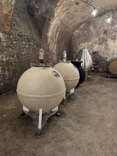 <p>Druene h&aring;ndh&oslash;stes i sm&aring; kasser og presses p&aring; en tradisjonell Coquard-presse. Maxime blender f&oslash;rste- og andrepressingen ettersom han liker kroppen som andrepressingen tilf&oslash;rer vinene. Basevinene spontanfermenteres p&aring; 205-liters eikefat, hovedsakelig fra Tonnellerie de Champagne Cauroy-l&egrave;s-Hermonville, en leverand&oslash;r som bruker lokale eiketr&aelig;r til produksjonen. Modningen gjennomf&oslash;res med h&oslash;y grad av presisjon i en kj&oslash;lig kjeller. Det benyttes mellom 0 og 3 g/l dosage, avhengig av cuv&eacute;e, og det produseres individuelle lik&oslash;rer til hver vin.&nbsp;</p>